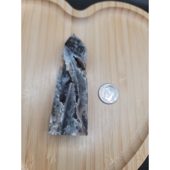 Sphalerite Crystal Druzy Tower, 53G - Picture 5 of 5